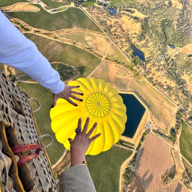 Hot Air Ballooning in Napa Valley